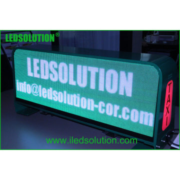 Wettbewerbsfähige Taxi-Dach-Anzeige LED, Taxi-Spitzen-P5mm LED-Anzeige